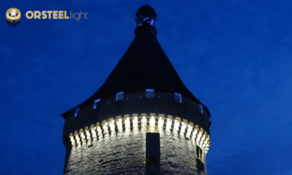 La tour de Libourne fait partie des plus belles mises en lumière ORSTEEL Light 2018