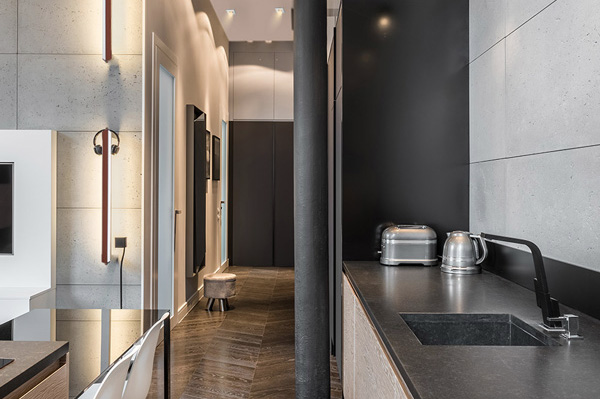 Cuisine et spots industriels Linetop et Exocet