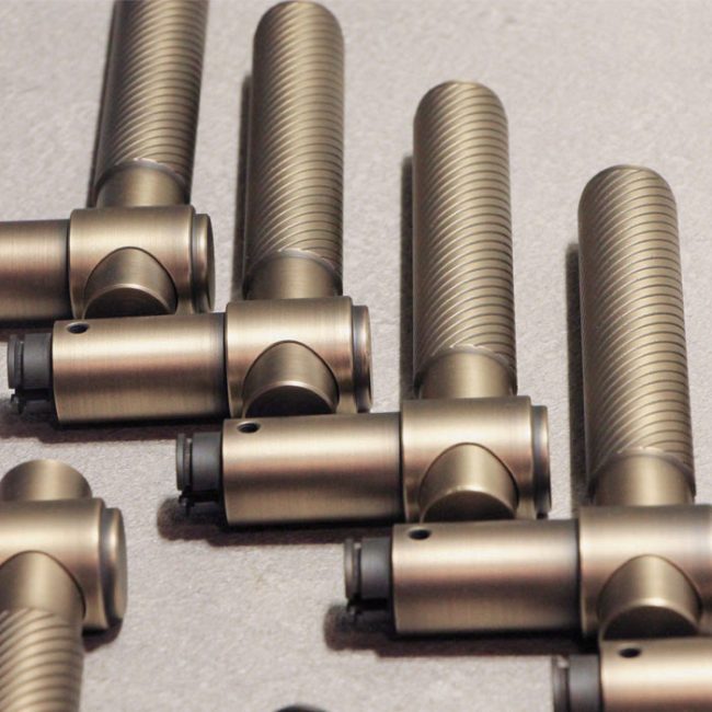 Poignées de porte de la collection Escarene de Maison ORSTEEL.