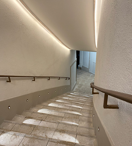 Projecteur encastré Pico pour l'éclairage d'escaliers