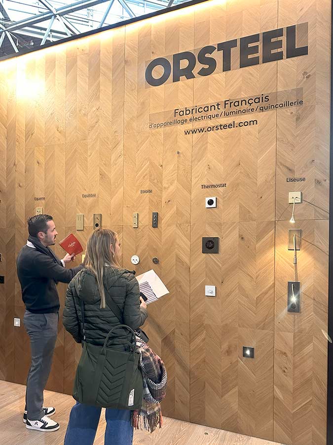 Participation salon professionnel architect@work par la Maison ORSTEEL en 2025